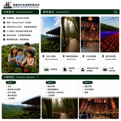 Cameron Highlands Happy Travel 3d2n